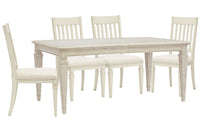 Newport - 5 Piece Extendable Rectangular Dining Table Set