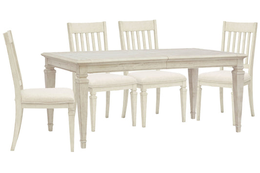 Newport - 5 Piece Extendable Rectangular Dining Table Set