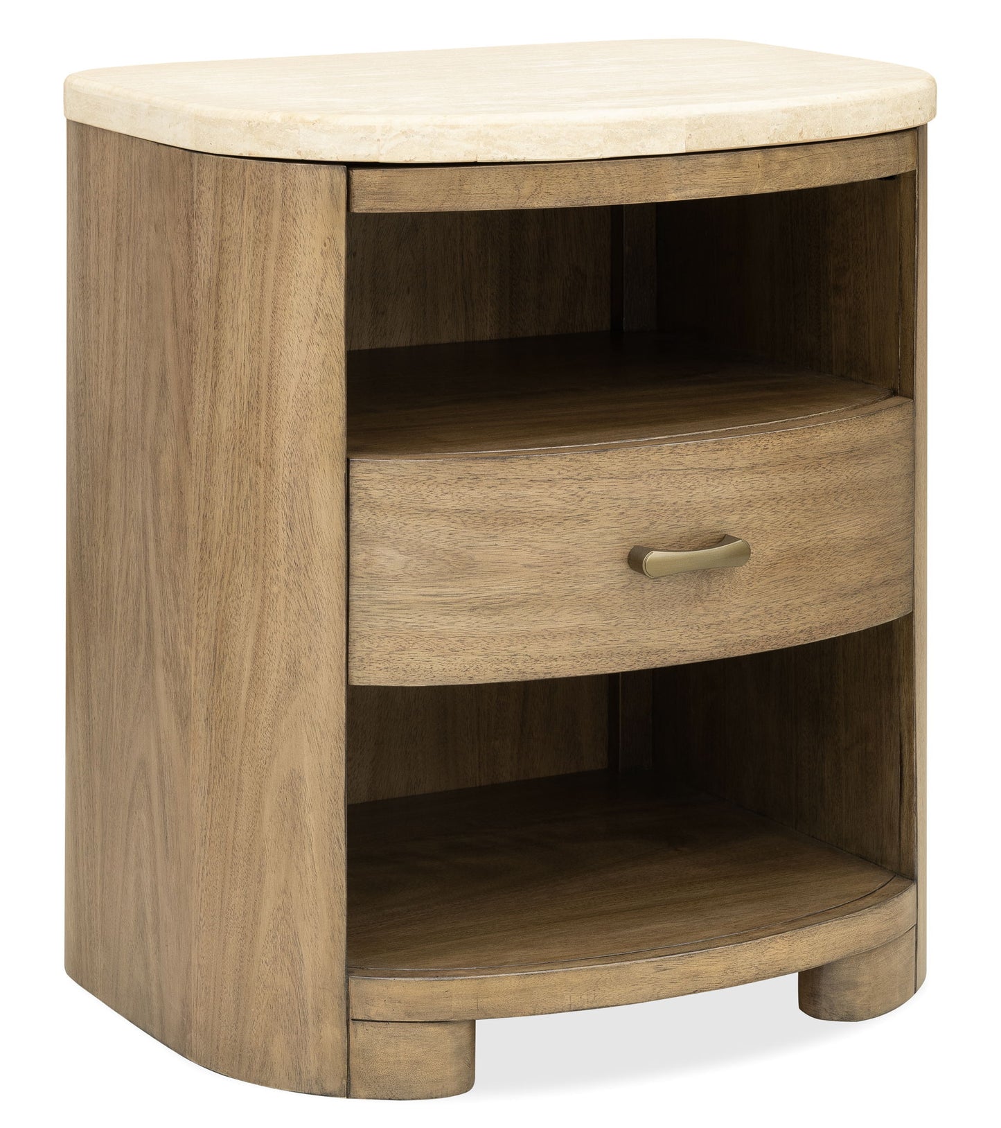 Leeza - Accent Nightstand - Brown