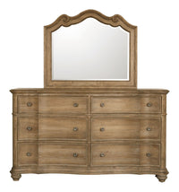 Weston Hills - Dresser With Mirror - Flax Seed