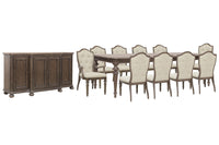 Saddle Creek - Extendable Leg Dining Table Set