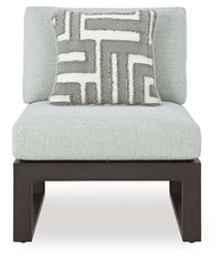 Beachloft - 6-Piece Outdoor Sectional - Black / Gray