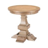 Haven Hills - Round End Table - Camel Beige