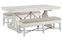 Heron Cove - Extendable Trestle Dining Table Set