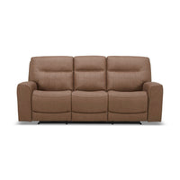 Bennett - Sofa P2 & ZG - Butternut - Butternut Leather