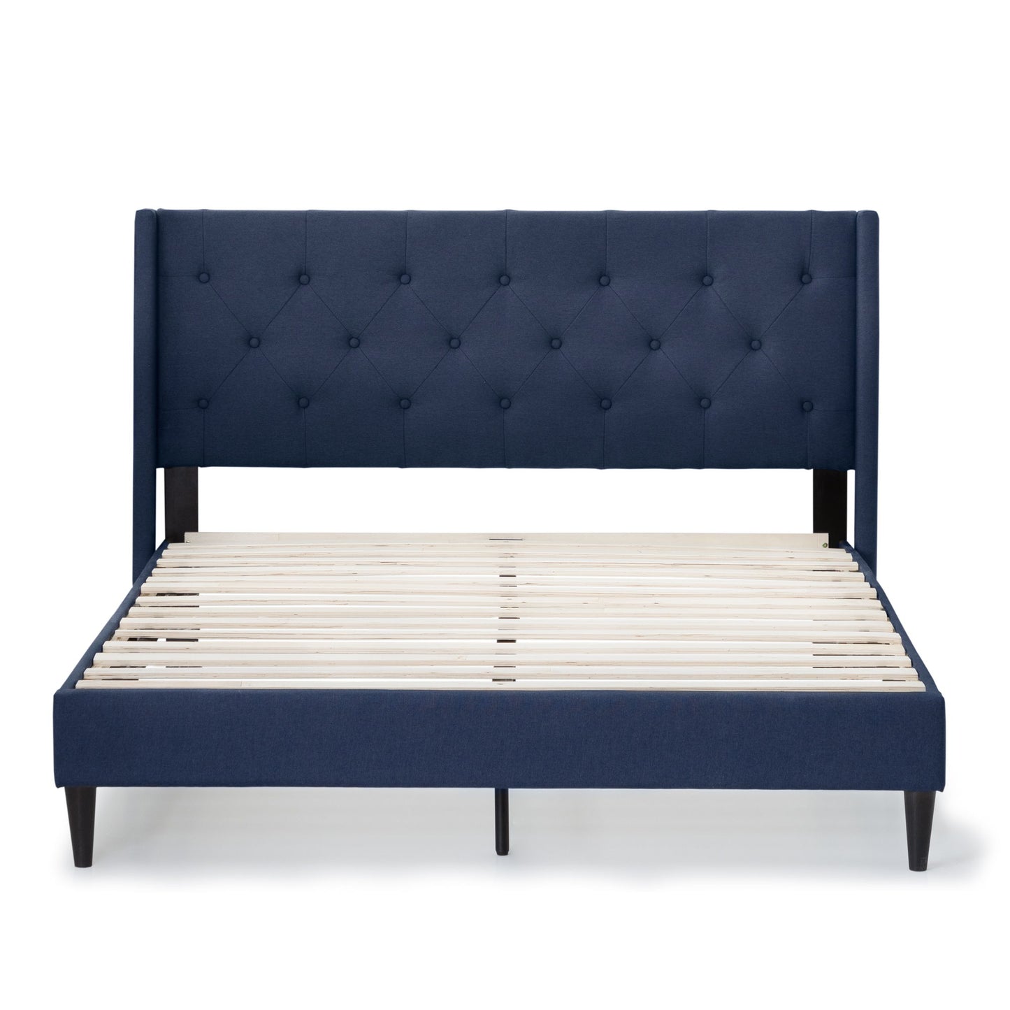 Drake - Twin Platform Bed - Cobalt