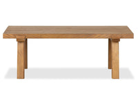 Lindon - Rectangular Cocktail Table - Belgian Wheat