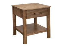 Olimpia - End Table - Towny Brown