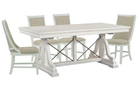 Heron Cove - Extendable Trestle Dining Table Set