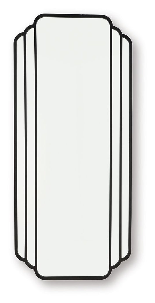 Antigone - Black - Floor Mirror