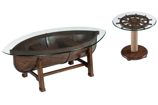 Beaufort - Oval Cocktail Table Set