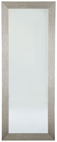 Duka - Silver Finish - Floor Mirror