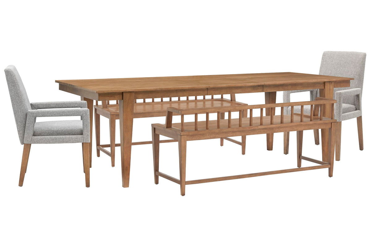 Lindon - Extendable Rectangular Dining Table Set