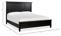 Surrey - Panel Bed