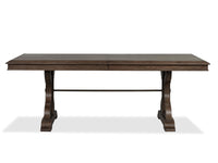 Jubilee - Extendable Trestle Dining Table - Brown