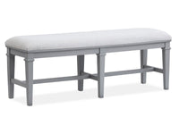 Charleston - Bench With Upholstered Seat