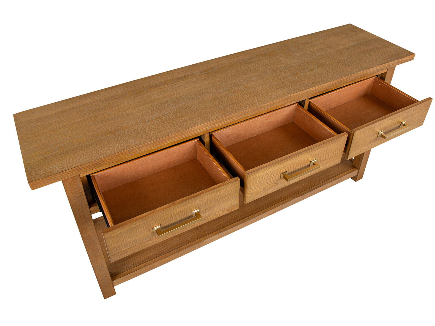 Lindon - Rectangular Sofa Table - Belgian Wheat