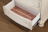 B01511 - Wood Chest - White