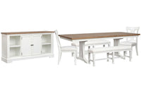 Kingston - Extendable Rectangular Dining Table Set
