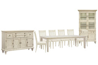 Newport - 9 Piece Extendable Rectangular Dining Table Set