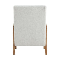 Enzo - Accent Chair - Sheep Skin White (3A Packaging)