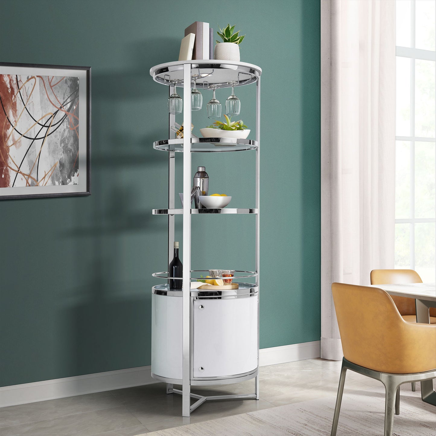 Lalia - Wine Rack With LED