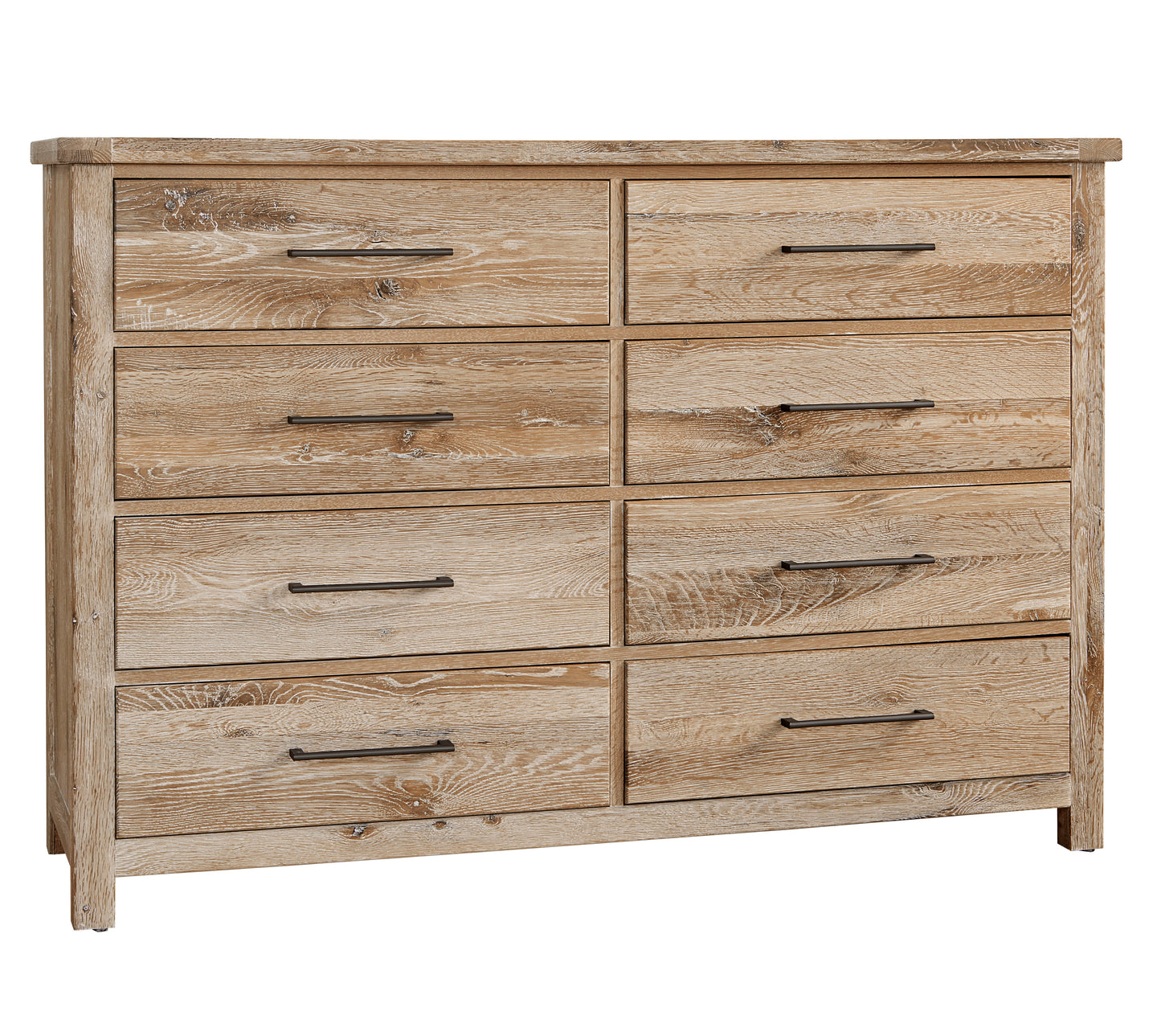 Dovetail - 8-Drawer Dresser - Sun Bleached White