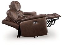 Bleckley - Power Reclining Loveseat With Console / Adjustable Headrest