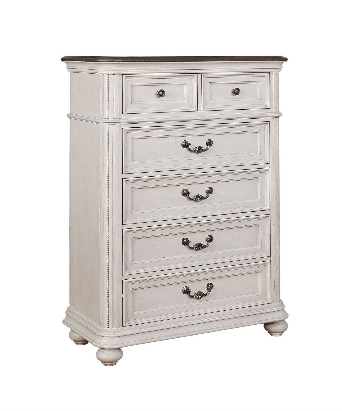 B0162N - Chest - White - Wood