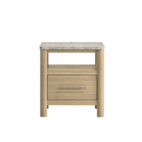 Jonas - Nightstand With USB - Natural