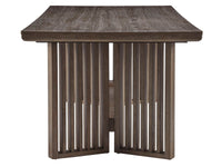 Kavanaugh - Trestle Dining Table - Dark Brown