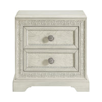 Romilly - Nightstand With USB - White