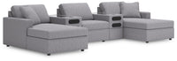 Modmax - U-Shaped Sectional - Granite