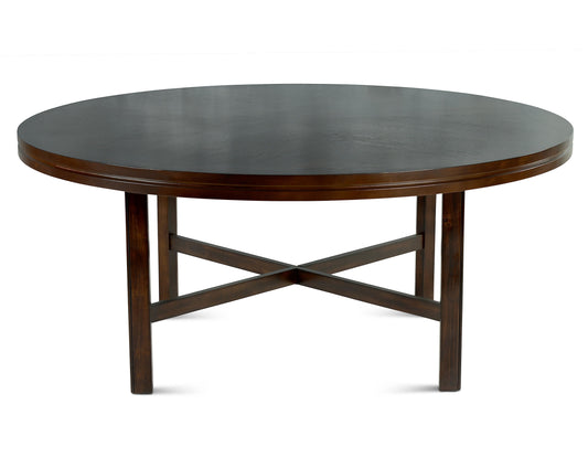 Hartford - Round Dining Table - Dark Brown