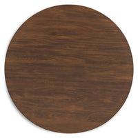 Lyncott - Brown - Round Dining Room Table