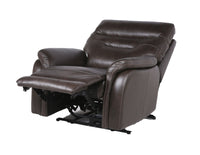 Fortuna - Dual Power Recliner - Coffee