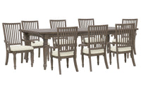 Madison Ridge - Extendable Leg Dining Table Set