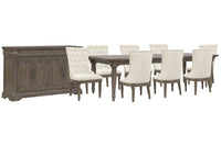 Madison Ridge - Extendable Leg Dining Table Set