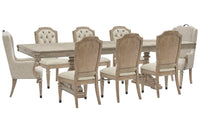Marisol - Extendable Trestle Dining Table Set