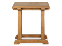 Lindon - Rectangular End Table - Belgian Wheat