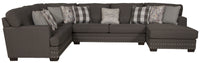 Crawford - Sectional With Accent Pillows