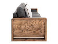 Ancora - Sofa - Dark Gray / Light Brown