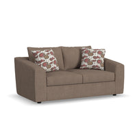 Chevy - Fabric Loveseat - Brown
