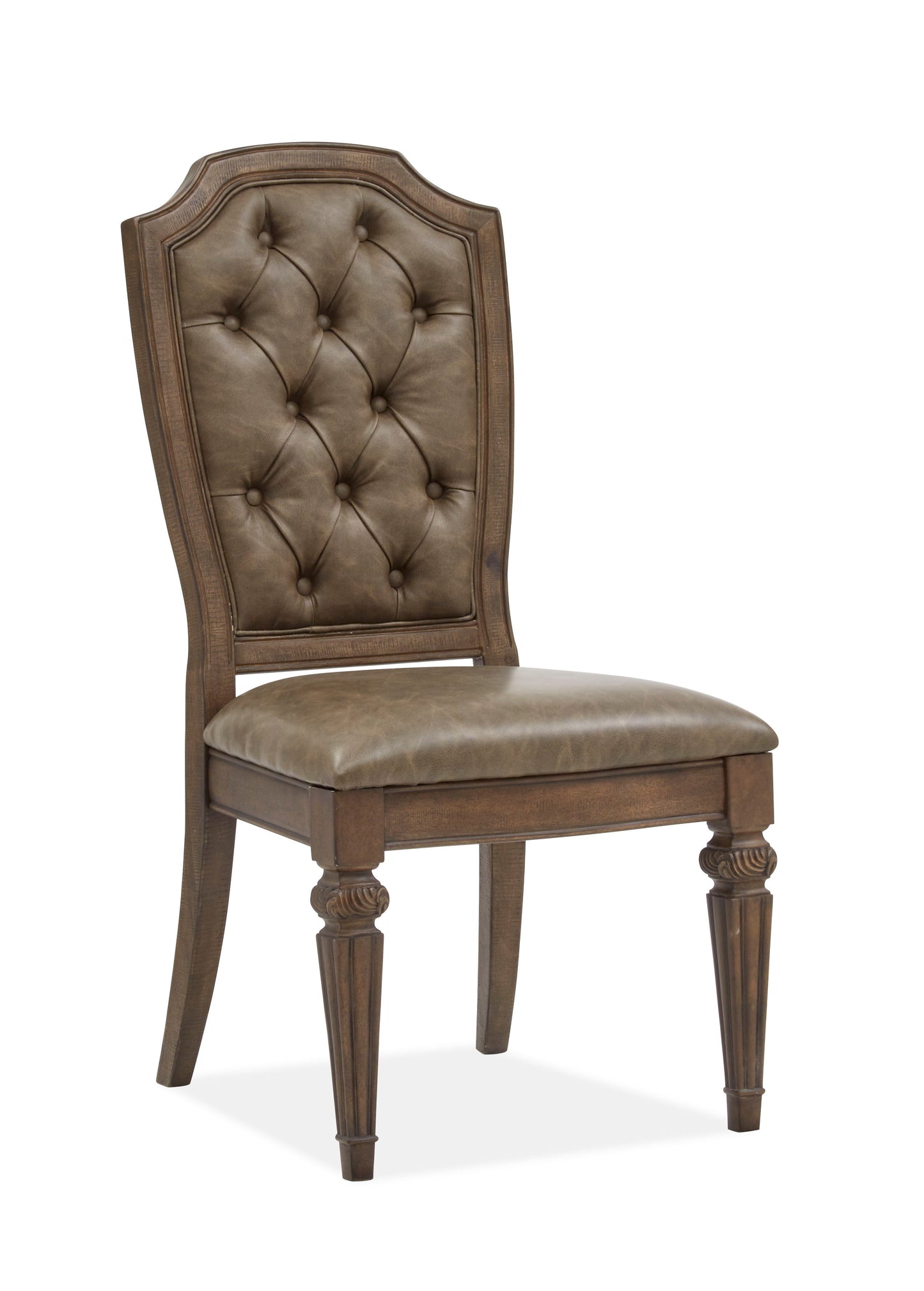 Durango - Wood Dining Side Chair With Upholstered Seat and Back (Set of 2) - Willadeene Brown