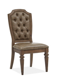 Durango - Wood Dining Side Chair With Upholstered Seat and Back (Set of 2) - Willadeene Brown