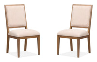 Marcel - Upholstered Side Chair (Set of 2) - Harvest Brown