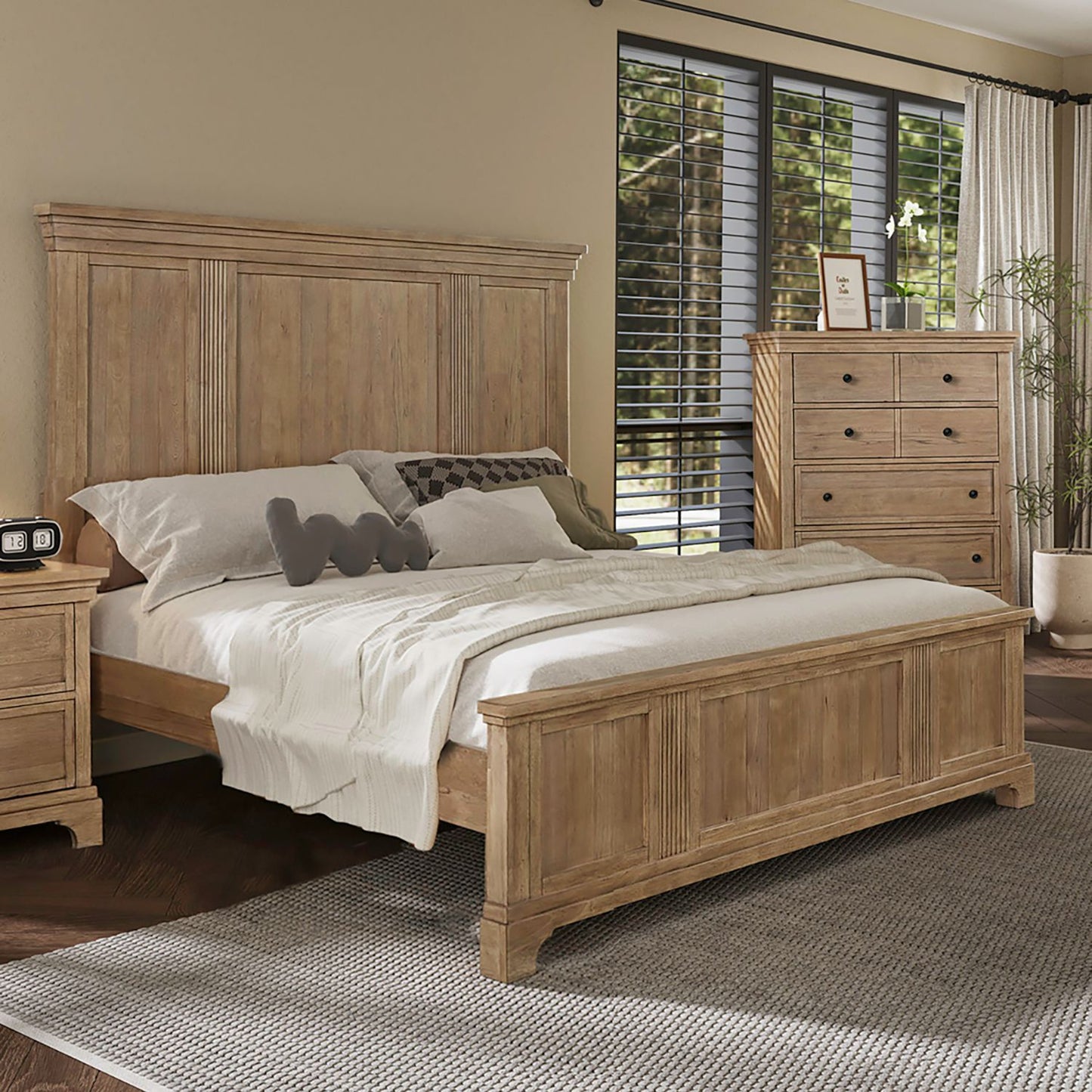 Haven Hills - Panel Bed