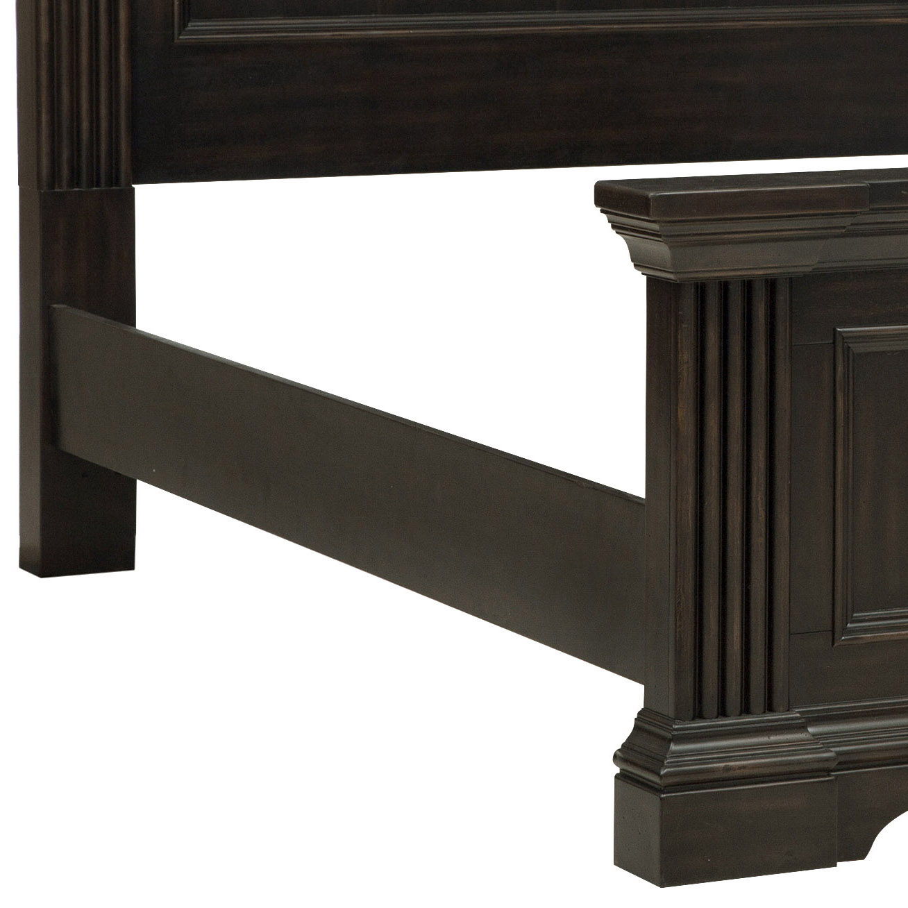 Caldwell - Traditional King Bed - Brown