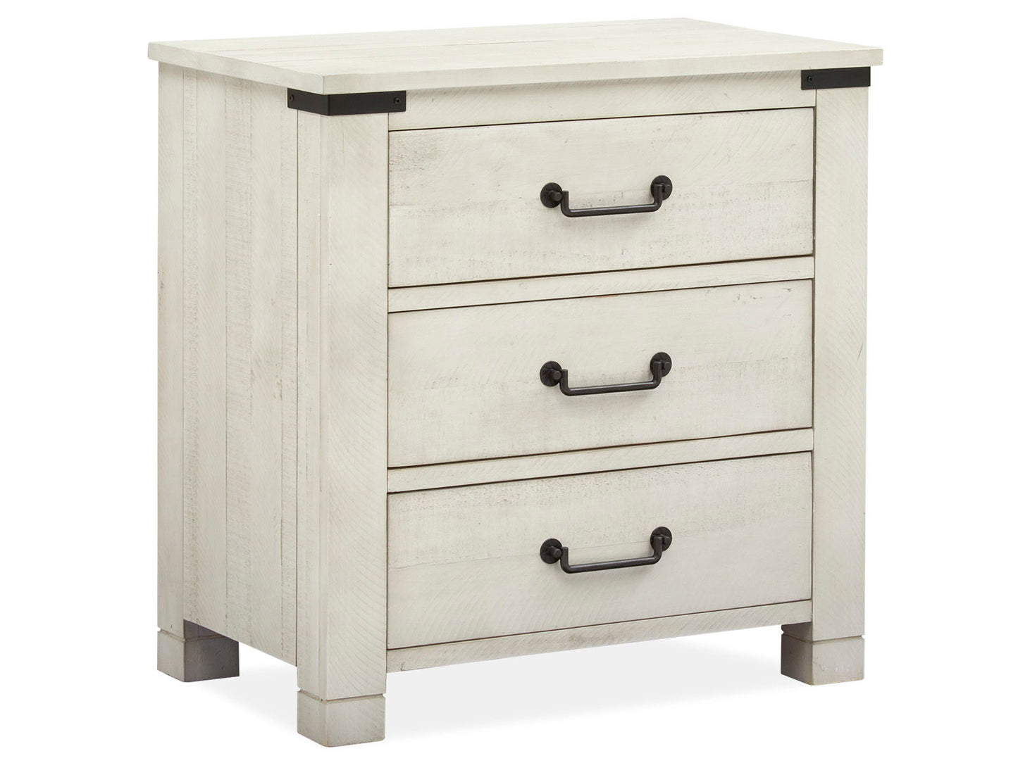 Chesters Mill - Drawer Nightstand - Alabaster