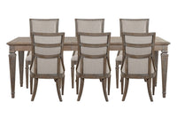 Lancaster - 7 Piece Extendable Rectangular Dining Table Set
